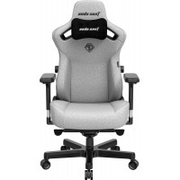 Кресло игровое Anda Seat Kaiser 3 Size L Grey Fabric (AD12YDC-L-01-G-PV/F)