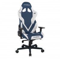 Кресло геймерское Dxracer Gladiaror Series D8100 OH/G8100/BW синее с белым