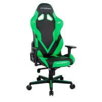 Кресло геймерское Dxracer Gladiaror Series D8100 OH/G8100/NE черное с зеленым