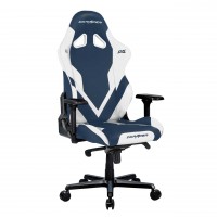Кресло геймерское Dxracer Gladiaror Series D8200 GC-G001-BW-B2-NVF синее с белым Кресло геймерское Dxracer Gladiaror Series D8200 GC-G001-BW-B2-NVF синее с белым