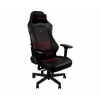 Кресло игровое Noblechairs HERO Real Leather Black/Red