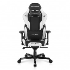 Кресло игровое Dxracer Gladiator Series D8200 GC-G001-NW-B2-NVF черное с белым