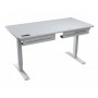 Стол с электрической регулировкой высоты Cougar Royal 150 White