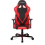 Кресло игровое Dxracer Gladiator series D8100 GC-G001-NR-C2-NVF черное с красным