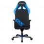Кресло игровое Dxracer Gladiator Series D8200 GC-G001-NB-B2-NVF черное с синим
