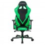 Кресло игровое Dxracer Gladiator Series D8200 GC-G001-NE-B2-NVF черное с зеленым