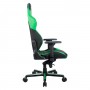 Кресло игровое Dxracer Gladiator Series D8200 GC-G001-NE-B2-NVF черное с зеленым