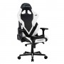 Кресло игровое Dxracer Gladiator Series D8200 GC-G001-NW-B2-NVF черное с белым
