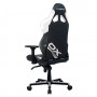 Кресло игровое Dxracer Gladiator Series D8200 GC-G001-NW-B2-NVF черное с белым