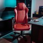 Крісло Dxracer Master Max DMC-I233S-R-A2 темно-червоне