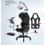 Ігрове крісло Dxracer AIR Pro series AIR/D7200/N (AIR-R1S-N.N-B3-NVF) сітка, чорне