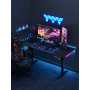 Компьютерный стол с электрорегулировкой высоты Anda Seat Terminator RGB Black