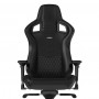 Кресло игровое Noblechairs EPIC Real Leather Black