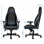 Кресло игровое Noblechairs ICON Real Leather Black